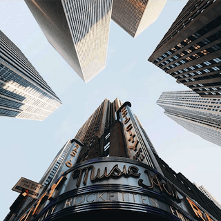 بدون حساب شهر Instagram شما نشان سالن موسیقی رادیو سیتی در منهتن، نیویورک